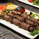 1 Person Eggplant Kebab